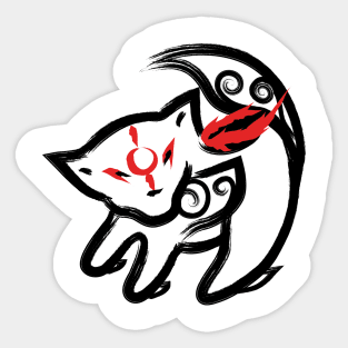 okami king Sticker